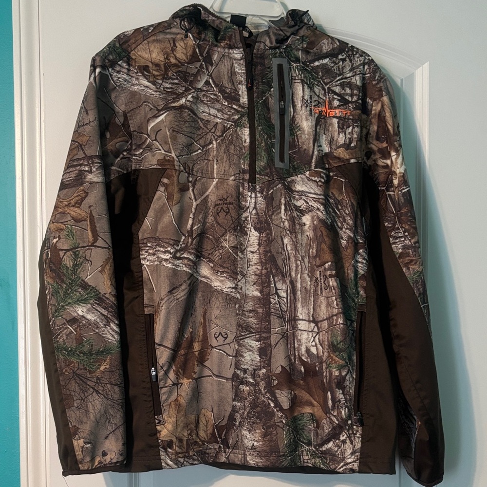 Habit Men's Camouflage windbreaker/moisture wicking jacket
